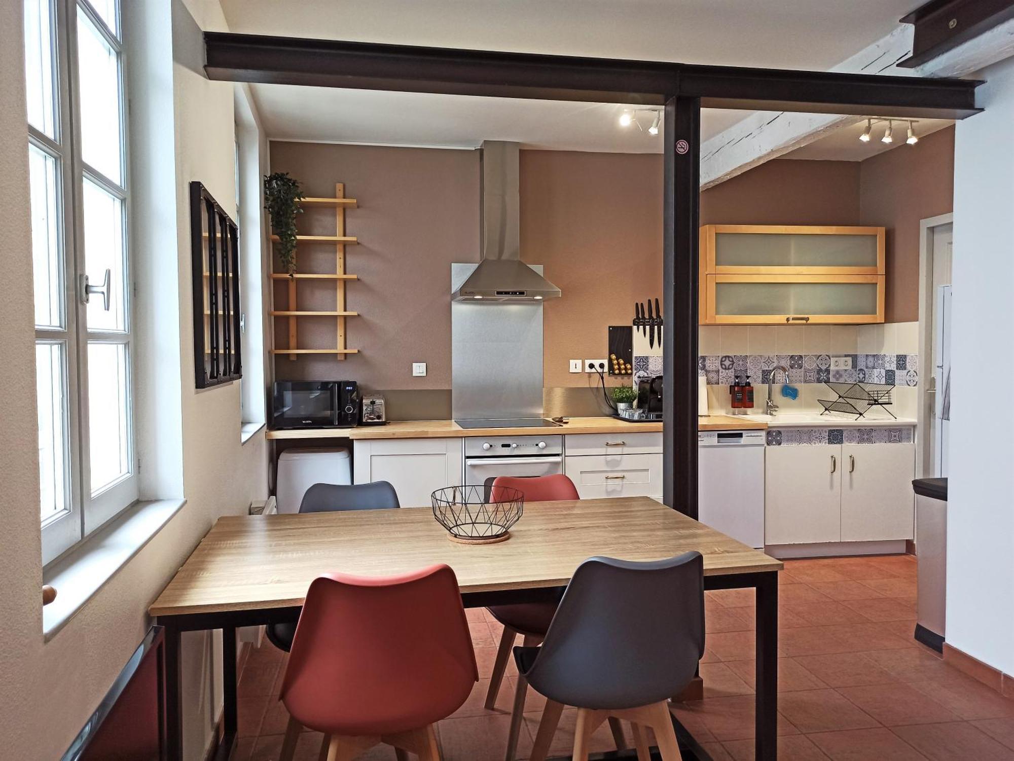 Ac - Quiet - Le Colibri, Bright Duplex Appartement Avignon Buitenkant foto